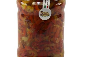 Peperoni a filetti in olio - 1700 ml